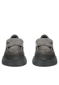 Gino Rossi Loafersy GRACE-I24-2637LM Szary. Kolor: szary. Materiał: skóra, zamsz #3