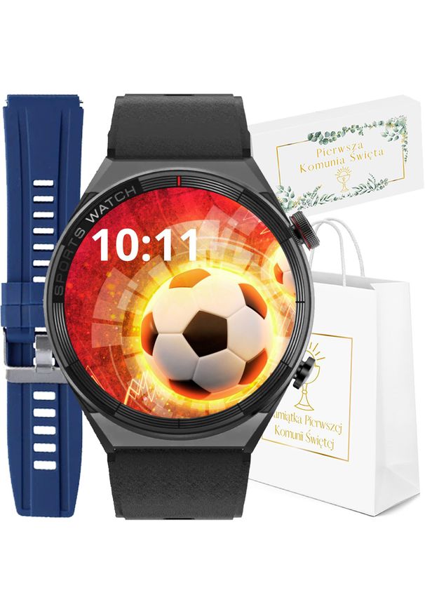 Rubicon - Zegarek komunijny SMARTWATCH dla chłopca na prezent. Rodzaj zegarka: smartwatch