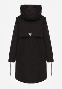 Renee - Czarna Przejściowa Kurtka Parka z Rękawami z Możliwością Podpięcia Tinarae. Okazja: na spacer. Kolor: czarny #7