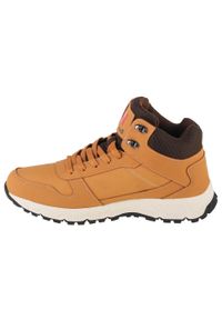 Buty turystyczne męskie Campus Norden wysokie. Kolor: brązowy. Materiał: guma, skóra, tkanina, materiał, syntetyk. Sport: turystyka piesza