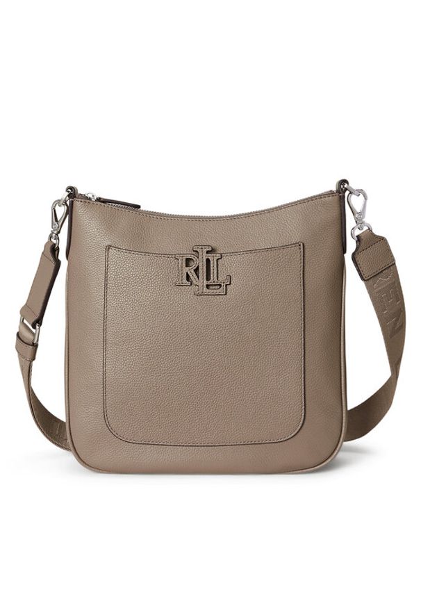 Lauren Ralph Lauren - LAUREN RALPH LAUREN Torebka 431970152010 Brązowy. Kolor: brązowy. Materiał: skórzane