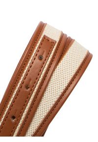 Beverly Hills Polo Club Pasek CEO-BHPC-W2-003-SS26 Beżowy. Kolor: beżowy. Materiał: materiał #2