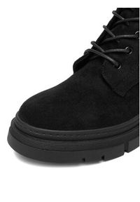DeeZee Trzewiki HX22002-31 Czarny. Kolor: czarny. Materiał: materiał #2