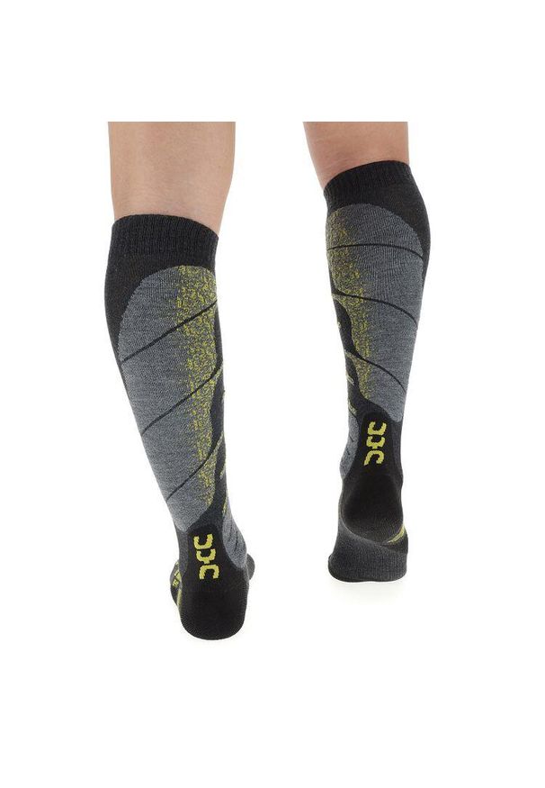 Skarpety narciarskie męskie UYN All Mountain Ski Socks. Kolor: wielokolorowy, czarny, szary. Sport: narciarstwo