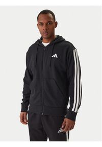 Adidas - adidas Bluza Essentials 3-Stripes JD1877 Czarny Regular Fit. Kolor: czarny. Materiał: bawełna, syntetyk #1