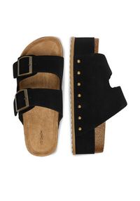 DeeZee Klapki CEO-WS069 Czarny. Kolor: czarny. Materiał: materiał #4