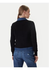 Morgan Kardigan 251-MNAKI Czarny Regular Fit. Kolor: czarny. Materiał: bawełna #4