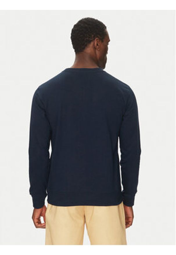 Quiksilver Bluza EQYFT04953 Granatowy Regular Fit. Kolor: niebieski. Materiał: bawełna
