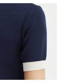 Rinascimento Bluzka CFM0012253003 Granatowy Slim Fit. Kolor: niebieski. Materiał: syntetyk #2