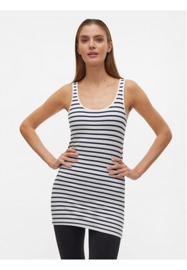Vero Moda Top Maxi 10305779 Czarny Regular Fit. Kolor: czarny. Materiał: bawełna