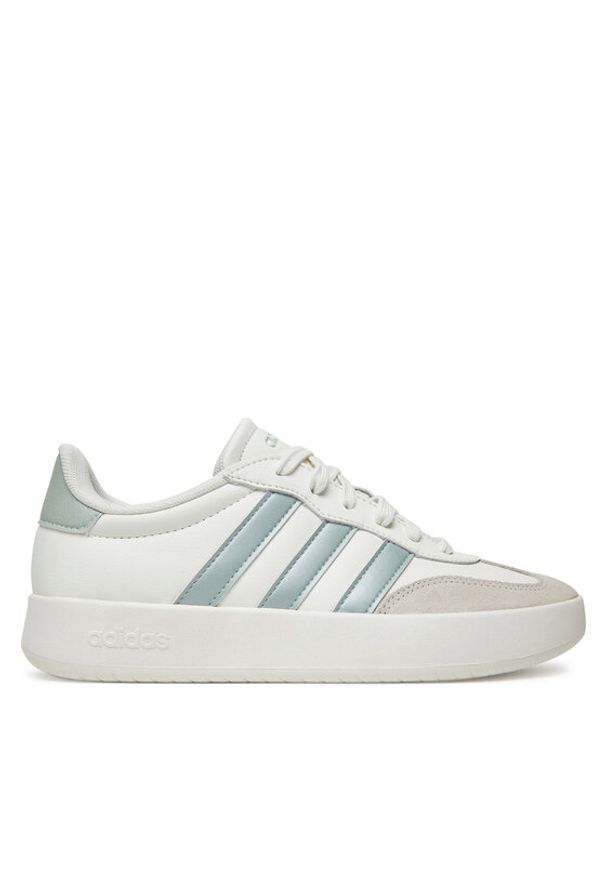 Adidas - adidas Sneakersy Barreda JI4905 Biały. Kolor: biały. Materiał: skóra