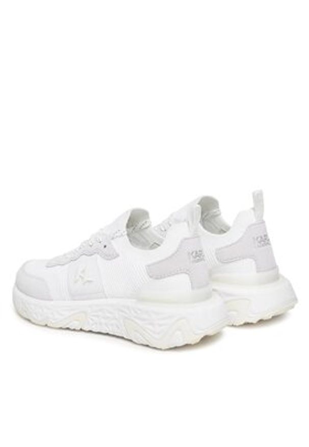 Karl Lagerfeld - KARL LAGERFELD Sneakersy KL62440 Biały. Kolor: biały. Materiał: materiał