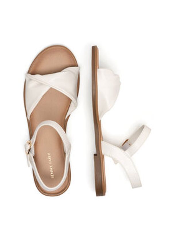 Jenny Fairy Sandały CHIKA WS250723-1 Biały. Kolor: biały. Materiał: syntetyk