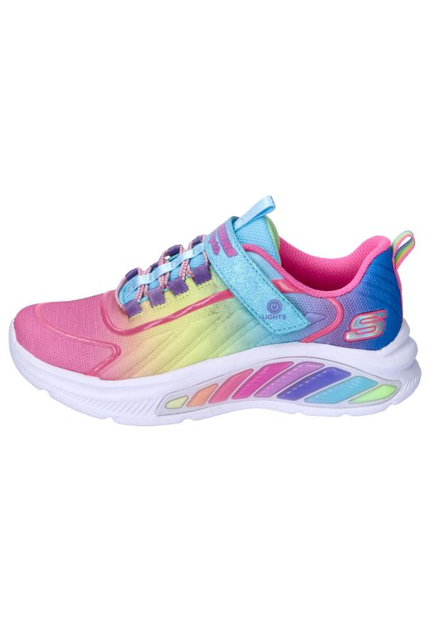 skechers - Buty SKECHERS RAINBOW CRUISERS Wielokolorowy. Okazja: na co dzień. Kolor: niebieski, różowy, wielokolorowy. Materiał: syntetyk, tkanina
