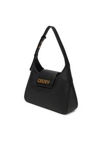 DKNY Torebka R523KL20 Czarny. Kolor: czarny. Materiał: skórzane