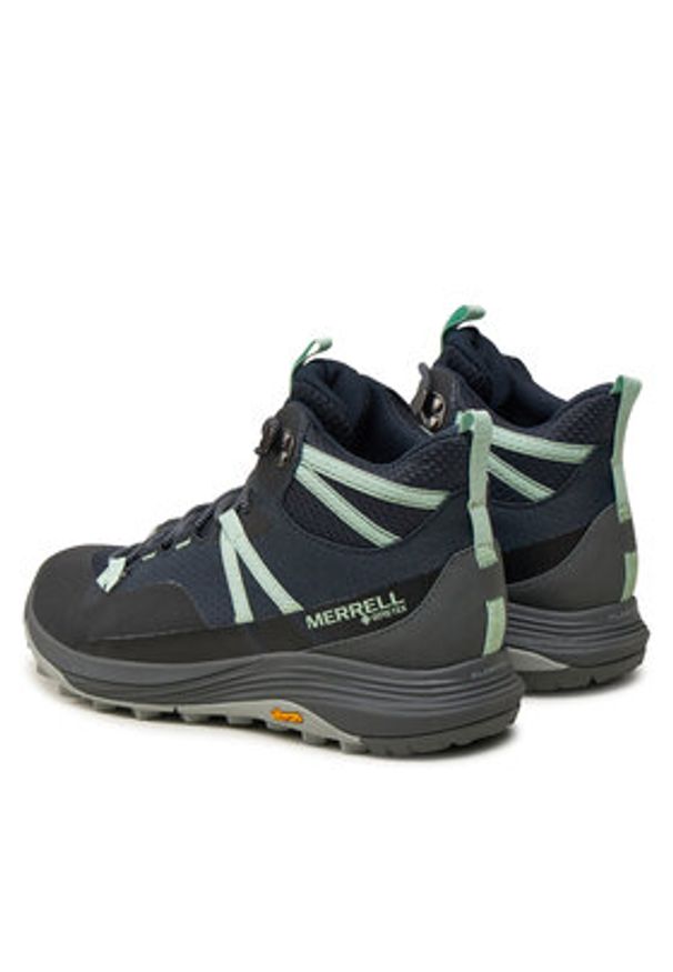 Merrell Trekkingi Siren 4 Mid Gtx GORE-TEX J037744 Granatowy. Kolor: niebieski. Materiał: materiał
