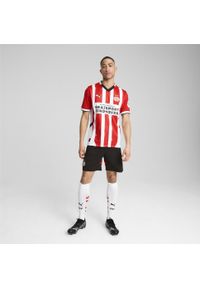 Puma - Męskie szorty PSV Eindhoven PUMA Black For All Time Red. Kolor: czerwony, wielokolorowy, czarny