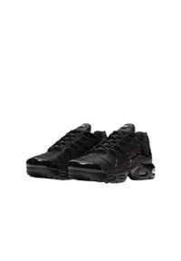 Dziecięce buty do chodzenia Nike Air Max Plus Triple Black Enfant et Bébé. Kolor: czarny. Model: Nike Air Max. Sport: turystyka piesza