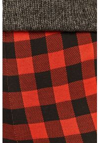 DKNY - Dkny - Spodnie. Stan: podwyższony. Kolor: czerwony. Materiał: tkanina, poliester, jedwab #2