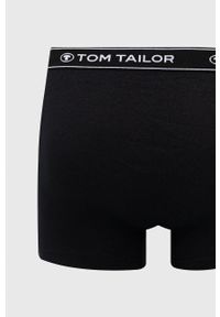Tom Tailor bokserki (3-pack) męskie kolor czarny. Kolor: czarny. Materiał: materiał