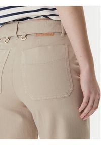 Marella Spodnie materiałowe Nicchia 2613131074 Beżowy Regular Fit. Kolor: beżowy. Materiał: bawełna #4