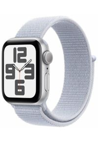 APPLE - Smartwatch Apple Watch SE GPS 40mm Silver Alu Sport Loop Niebieski (MXEE3QL/A). Rodzaj zegarka: smartwatch. Kolor: niebieski. Styl: sportowy
