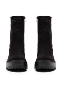 Nine West Botki SHAYLA 13151VM Czarny. Kolor: czarny. Materiał: materiał #4