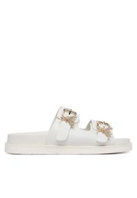 Patrizia Pepe Klapki PPJ407.06 Biały. Kolor: biały. Materiał: skóra #1