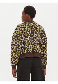 Alpha Industries Bluza 148030C Brązowy Regular Fit. Kolor: brązowy. Materiał: bawełna #3