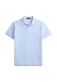 Polo Ralph Lauren Polo 710536856513 Niebieski jasny Regular Fit. Typ kołnierza: polo. Kolor: niebieski. Materiał: bawełna #2
