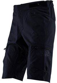 Spodenki rowerowe LEATT Shorts MTB Enduro 2.0. Kolor: czarny. Sport: kolarstwo