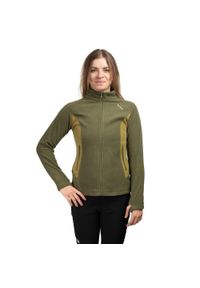 Bluza trekkingowa damska Naturehike Fleece CYY2441FS060 m. Kolor: zielony, wielokolorowy, żółty