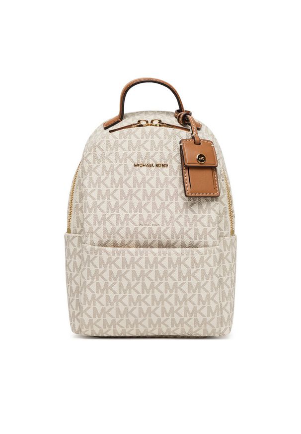 Plecak MICHAEL Michael Kors. Kolor: beżowy