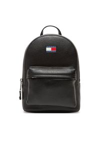 Tommy Jeans Plecak Tjw Must Backpack AW0AW17823 Czarny. Kolor: czarny. Materiał: skóra