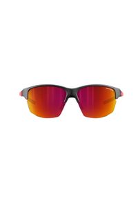 JULBO - Okulary przeciwsłoneczne sportowe Julbo Split Spectron 3. Kolor: czerwony, wielokolorowy, czarny