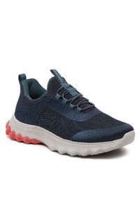 skechers - Skechers Sneakersy Reever 210435/DKNV Granatowy. Kolor: niebieski. Materiał: materiał #5