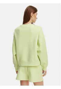 Lacoste Bluza SF0046 Zielony jasny Oversize. Kolor: zielony. Materiał: bawełna #5