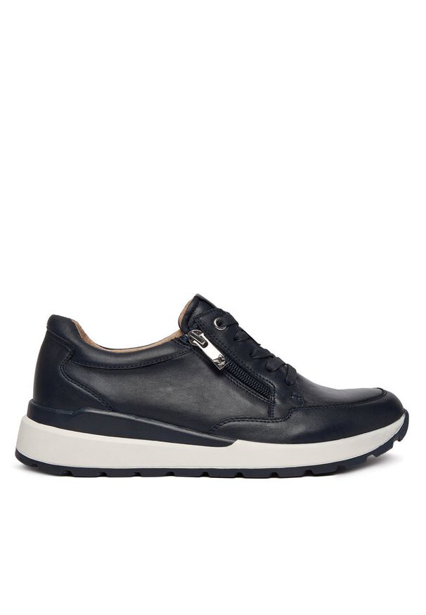 Sneakersy Caprice. Kolor: niebieski