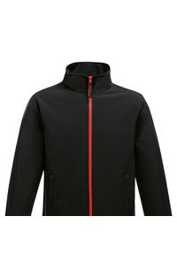 Regatta - Kurtka Damska Ablaze Printable Soft Shell. Kolor: czerwony, czarny, wielokolorowy. Sport: turystyka piesza