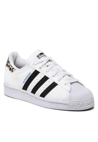 Adidas - adidas Buty Superstar J GW4062 Biały. Kolor: biały. Materiał: skóra. Model: Adidas Superstar #1