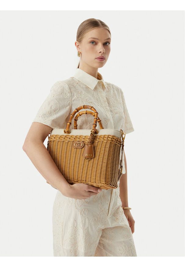 Liu Jo Torebka AA6216 A0004 Brązowy. Kolor: brązowy