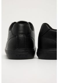 Levi's® - Levi's Buty męskie kolor czarny. Okazja: na spotkanie biznesowe. Nosek buta: okrągły. Zapięcie: sznurówki. Kolor: czarny. Materiał: guma #4