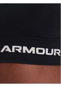 Under Armour Biustonosz sportowy Ua Seamless Low Long Bra 1357719-001 Czarny Compression Fit. Kolor: czarny. Materiał: syntetyk #7
