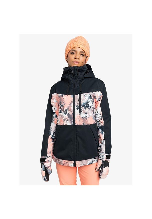 Roxy - Damska Kurtka ROXY PRESENCE PARKA JACKET. Kolor: wielokolorowy. Sezon: zima. Sport: narciarstwo