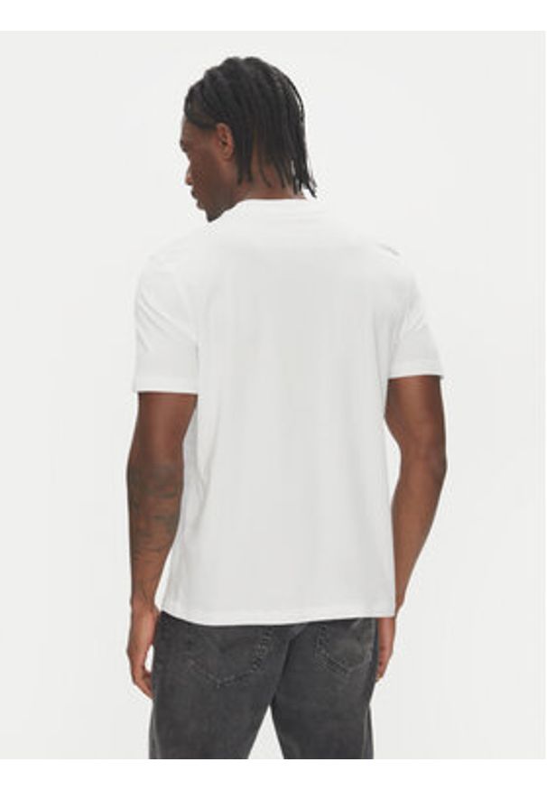 Hugo - HUGO T-Shirt Dobero 50542734 Biały Regular Fit. Kolor: biały. Materiał: bawełna