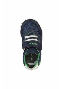 Geox - Buty dziecięce. Nosek buta: okrągły. Zapięcie: rzepy. Kolor: niebieski. Materiał: syntetyk, materiał, skóra ekologiczna, guma. Szerokość cholewki: normalna #2