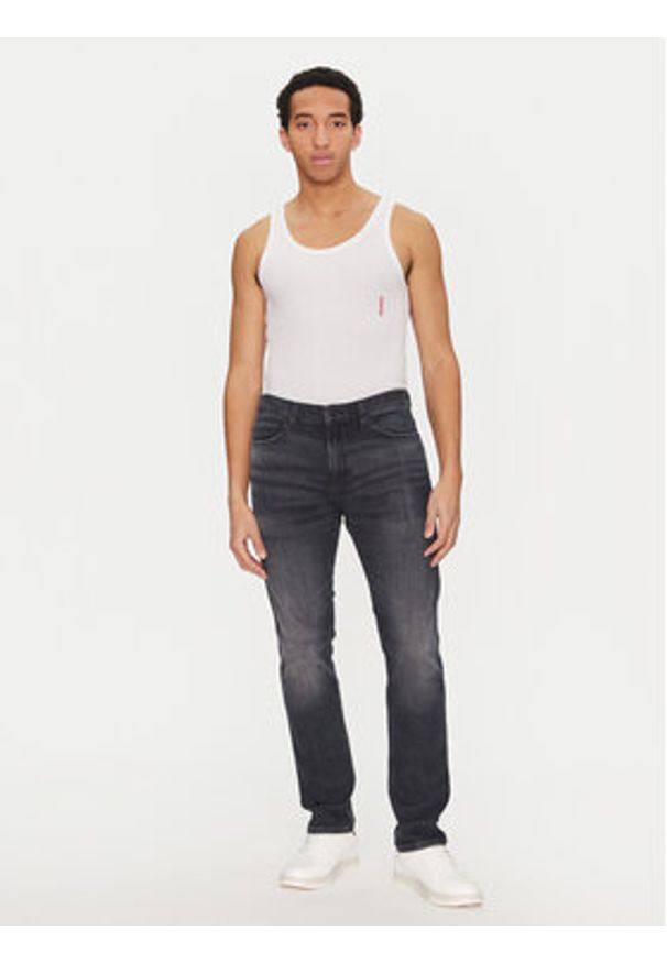 Hugo - HUGO Komplet tank topów 50532634 Kolorowy Slim Fit. Materiał: bawełna. Wzór: kolorowy