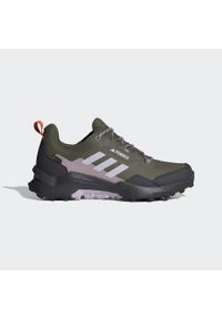 Adidas - Terrex AX4 GORE-TEX Hiking Shoes. Kolor: fioletowy, beżowy, różowy, szary, wielokolorowy. Materiał: materiał. Technologia: Gore-Tex. Model: Adidas Terrex