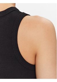 Guess Top Edie V3GP19 K8RT2 Czarny Slim Fit. Kolor: czarny. Materiał: wiskoza