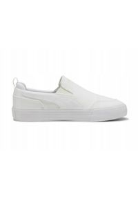 Puma - BUTY damskie PUMA Court Classic Vulc Slip-On wsuwane lato materiałowe 41. Zapięcie: bez zapięcia. Kolor: biały. Materiał: materiał. Sezon: lato. Sport: turystyka piesza